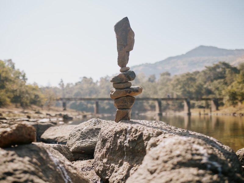 Rock Balancing 6